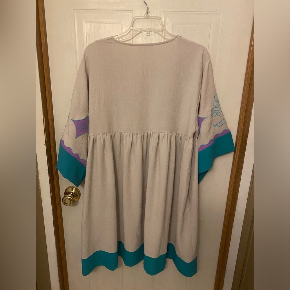 Oddi Tequila Toast Embroidered Dress - Picture 4 of 9